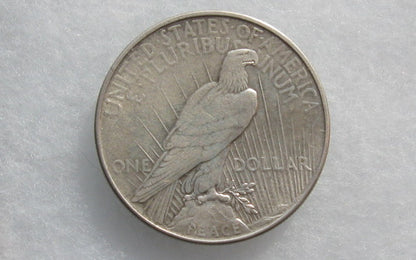 1934  Peace Dollar AU-55 | Of Coins & Crystals