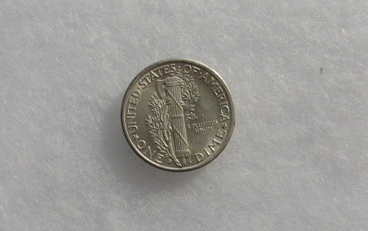 1936S  Mercury Dime AU-55 | Of Coins & Crystals