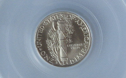 1938S  Mercury Dime PCGS MS66 FSB