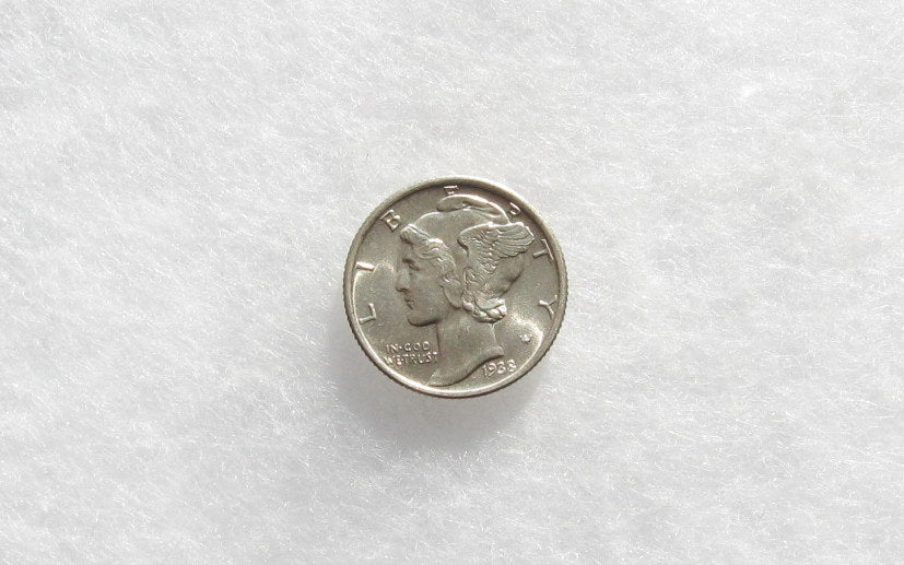 1938-S Mercury Dime MS-66 | Of Coins & Crystals