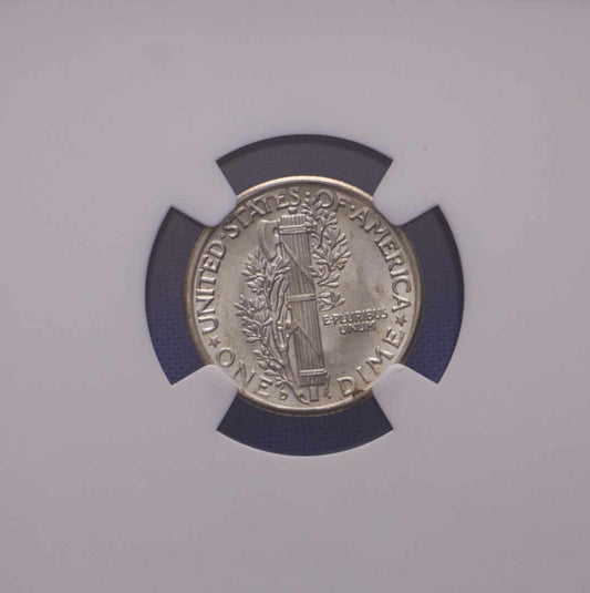 1939 D Mercury Dime NGC MS66 | Of Coins & Crystals