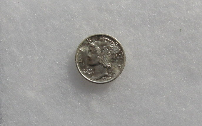 1940-S Mercury Dime MS-65FSB | Of Coins & Crystals