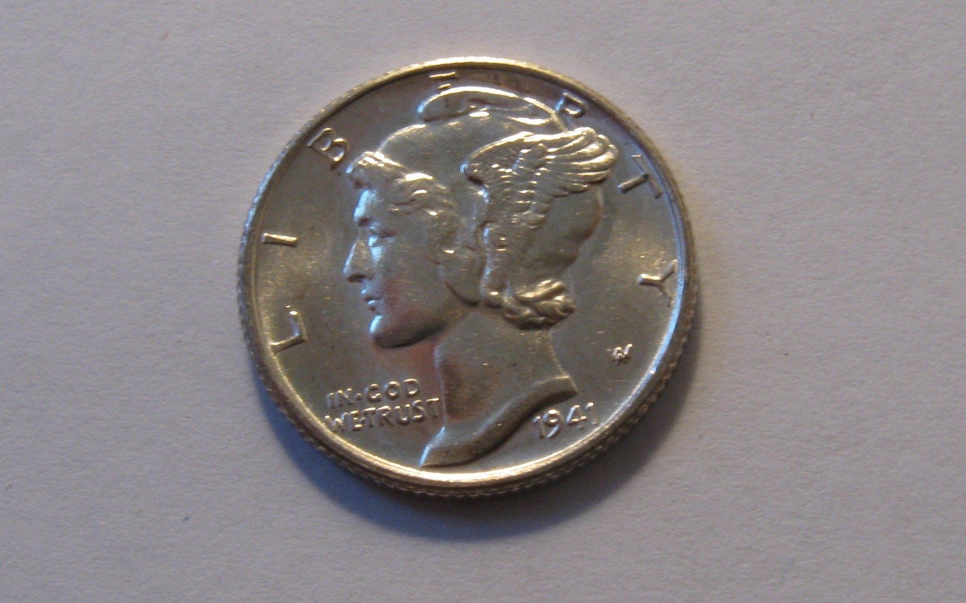 1941-S Mercury Dime. MS66FB | Of Coins & Crystals