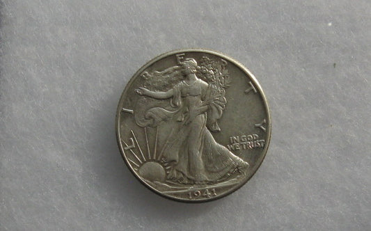 1941 Walking Liberty Half Dollar XF-45 | Of Coins & Crystals