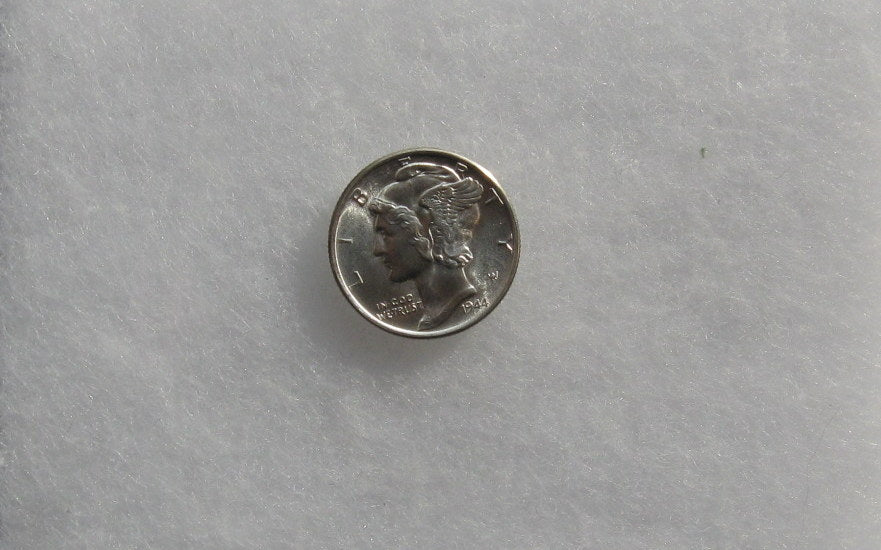 1944-S Mercury Dime MS-66 | Of Coins & Crystals