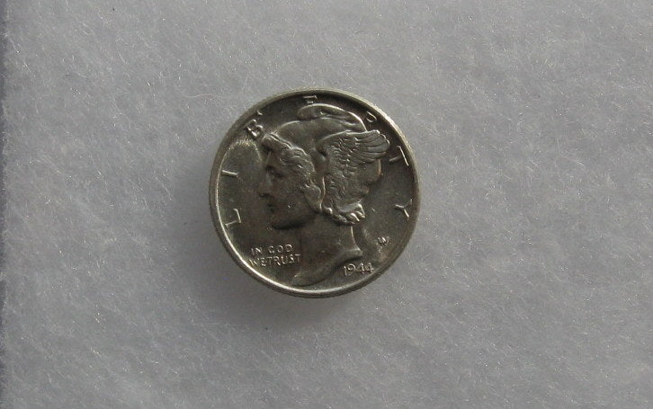 1944  Mercury Dime MS-65 | Of Coins & Crystals