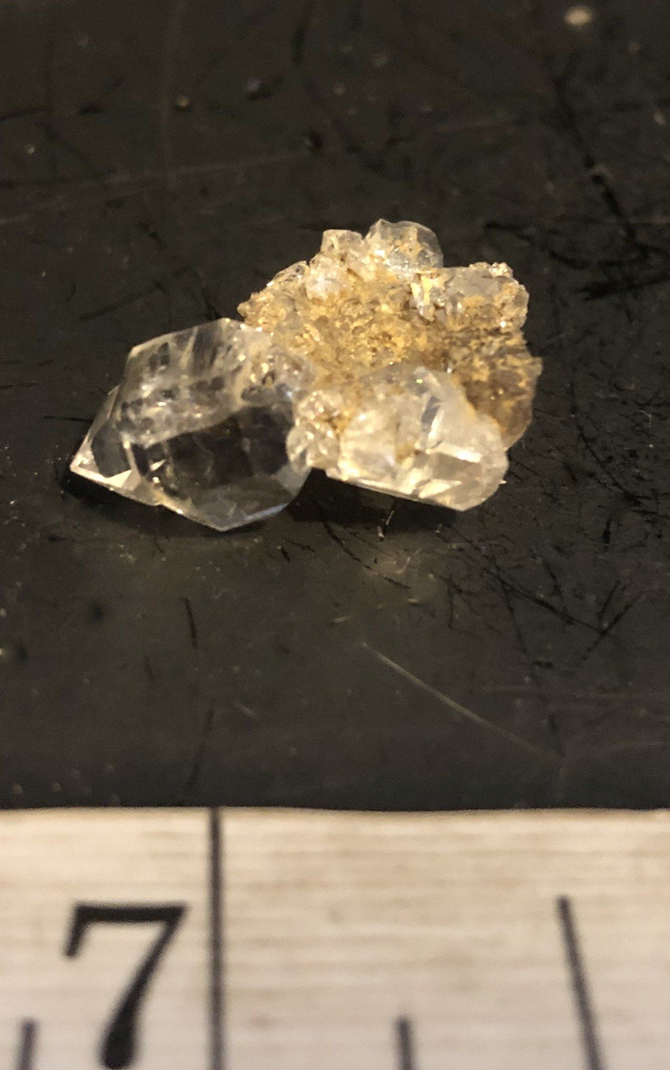 Herkimer Diamond Drusy Cluster 626-18 | Of Coins & Crystals