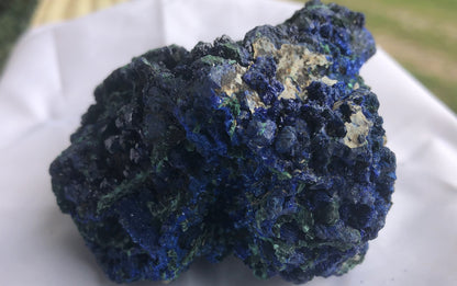 Azurite, Malachite 2- Sepon Mine, Laos | Of Coins & Crystals