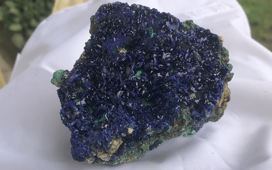 Azurite, Malachite - Sepon Mine, Laos | Of Coins & Crystals