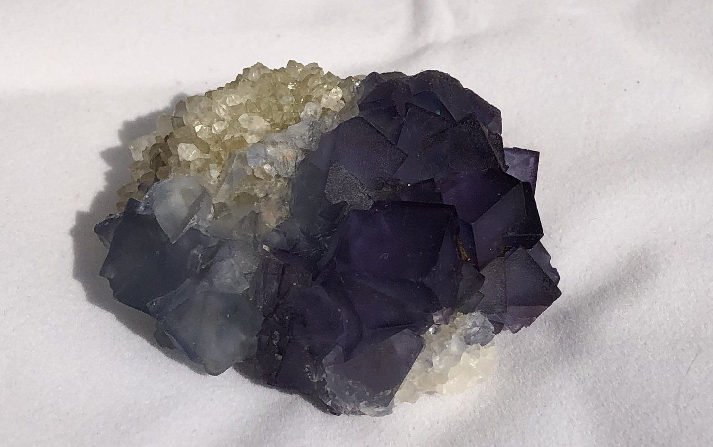 Blue Fluorite 1 - Bingham, New Mexico | Of Coins & Crystals