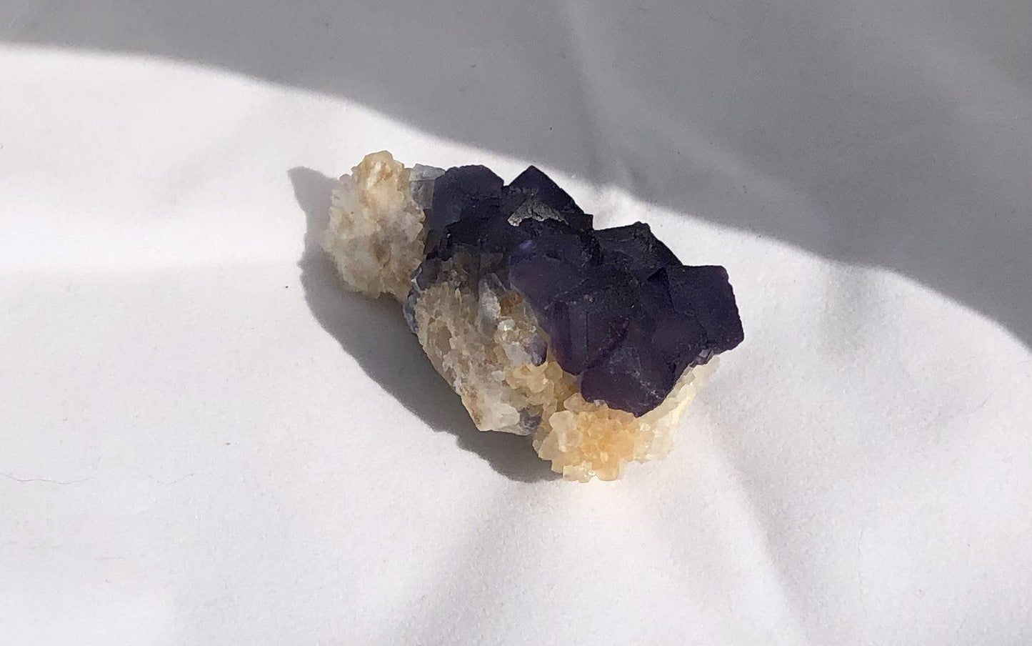 Blue Fluorite 4 - Bingham, New Mexico | Of Coins & Crystals