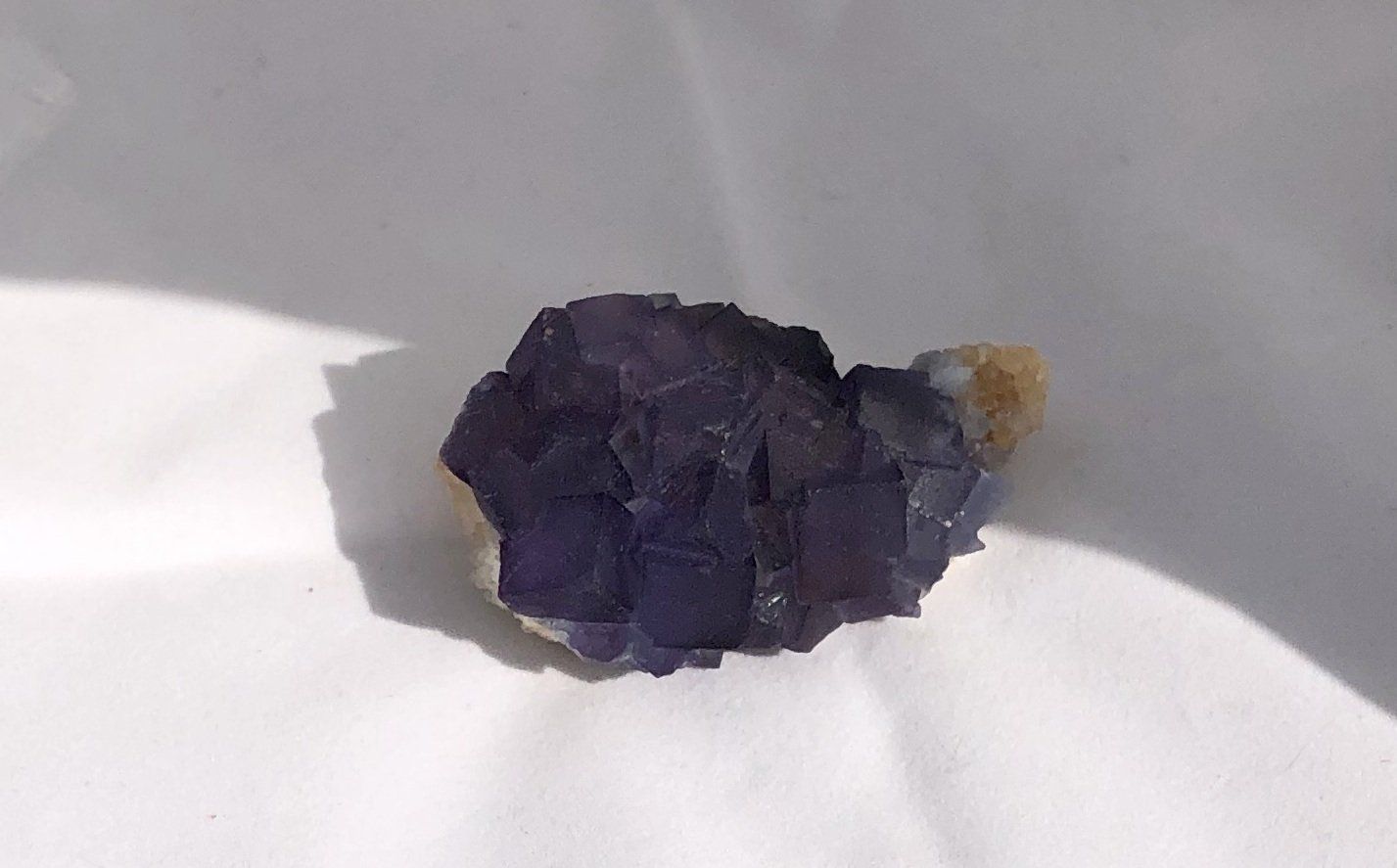 Blue Fluorite 4 - Bingham, New Mexico | Of Coins & Crystals