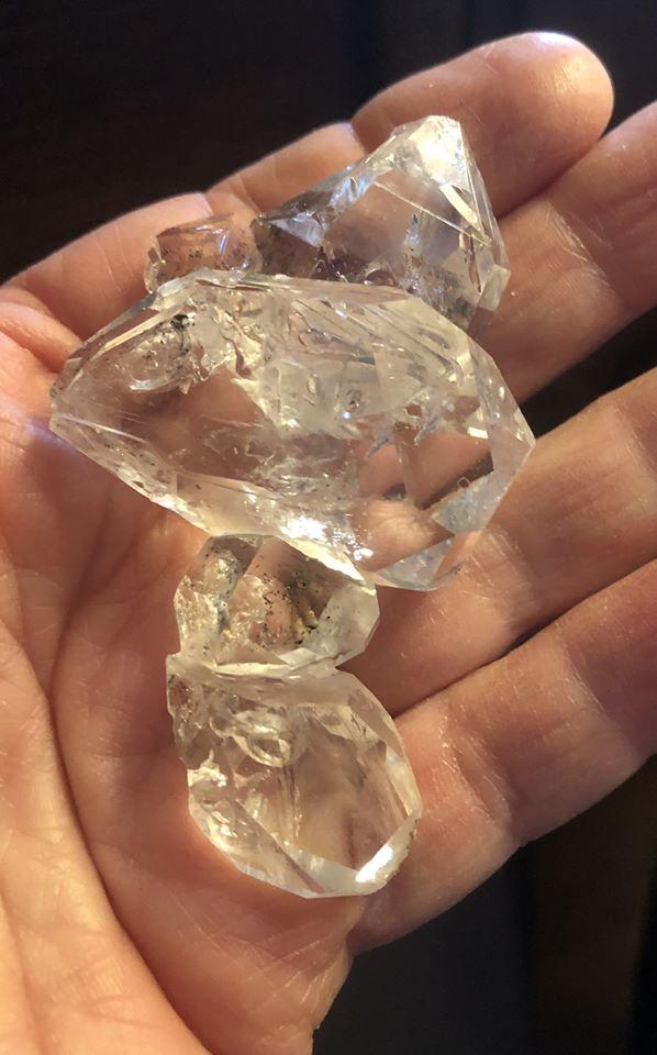 Herkimer Diamond Cluster 113-01 | Of Coins & Crystals
