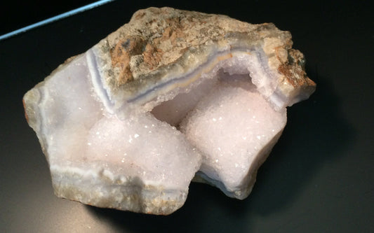 Blue Chalcedony Drusy 21  - Malawi | Of Coins & Crystals