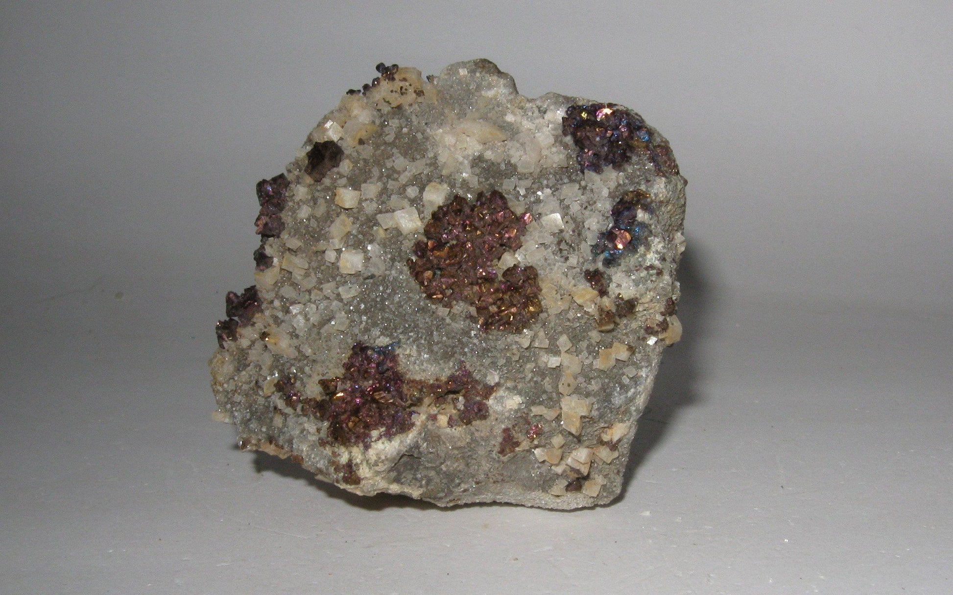 Chalcopyrite w/ Dolomite - Sweetwater Mine, Missouri | Of Coins & Crystals
