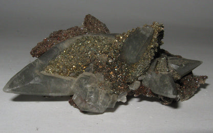 Dogtooth Calcite w/ Hematite | Of Coins & Crystals