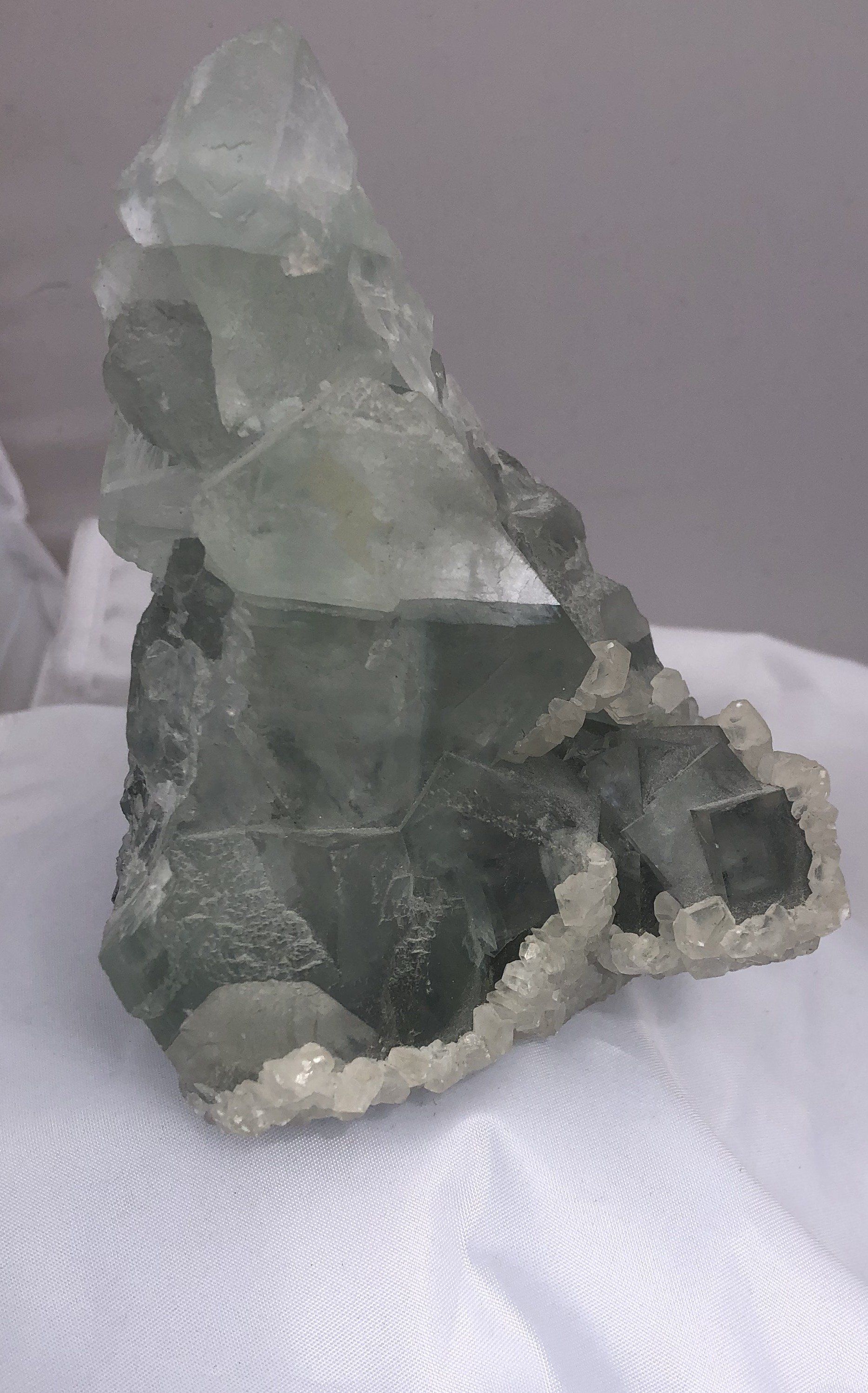 Gray English Fluorite | Of Coins & Crystals