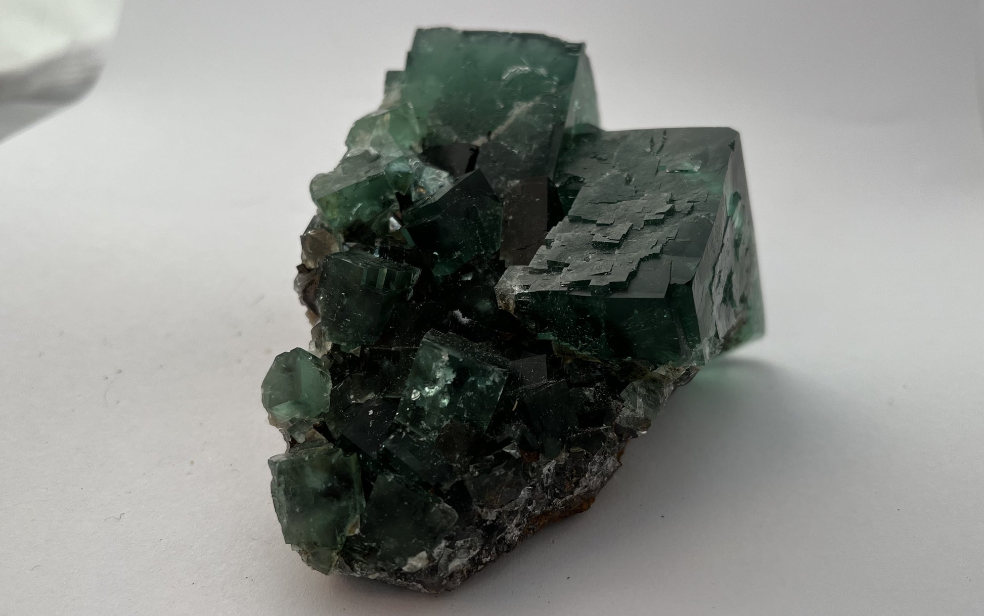 Green Fluorite 49 - England | Of Coins & Crystals