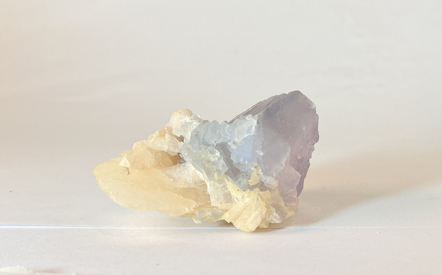 Blue Fluorite w/ Barite 90 - Bingham, NM
