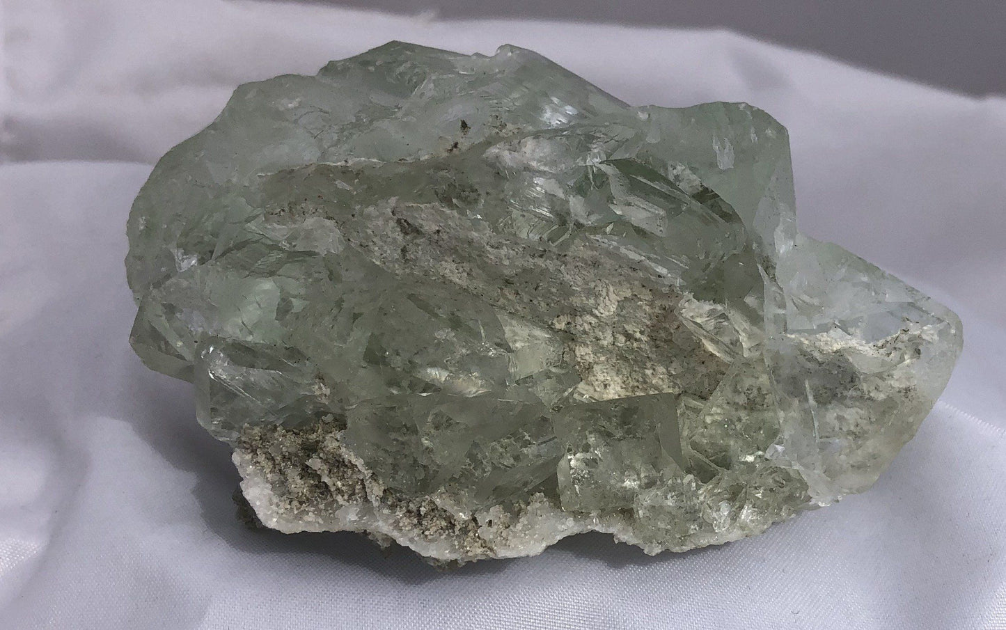 Green Fluorite 1 from the Xianghualing-Xianghuapu Mines, Hunan, China | Of Coins & Crystals