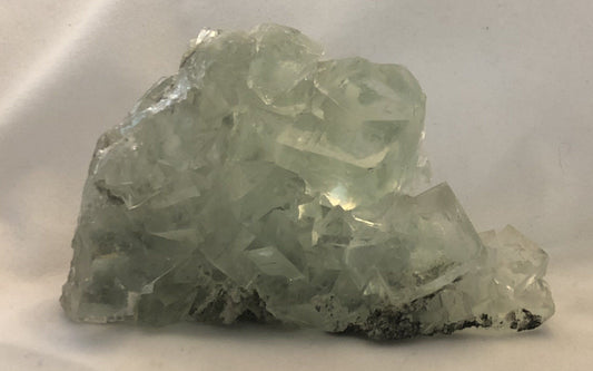 Green Fluorite 3 from the Xianghualing-Xianghuapu Mines, Hunan, China | Of Coins & Crystals