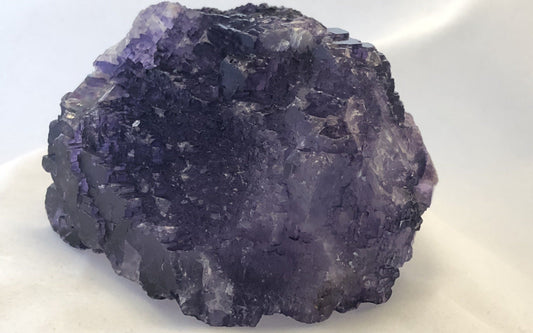Purple Fluorite - La Viesca Mine, Spain | Of Coins & Crystals