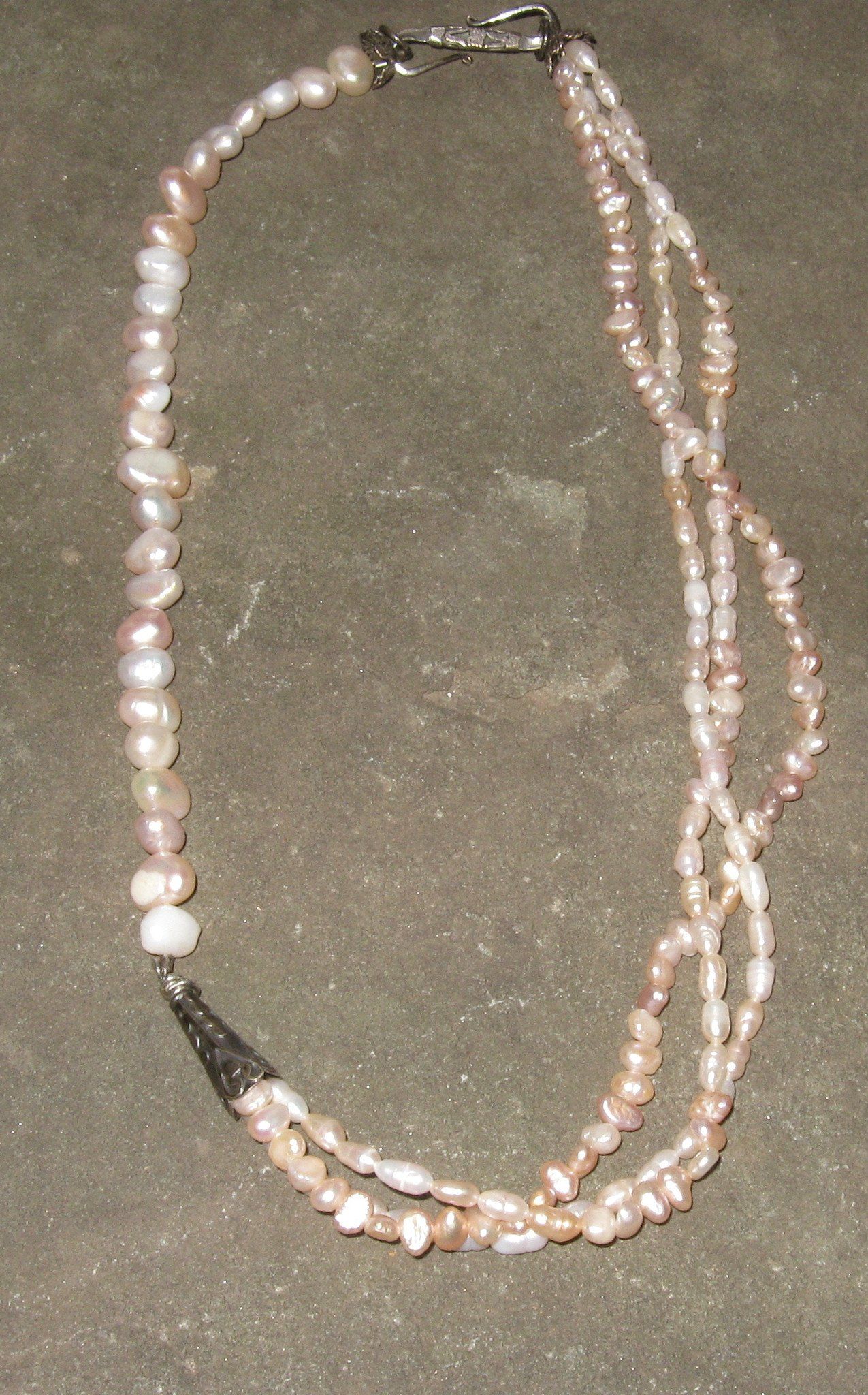 Freshwater Pearl Twist | Of Coins & Crystals