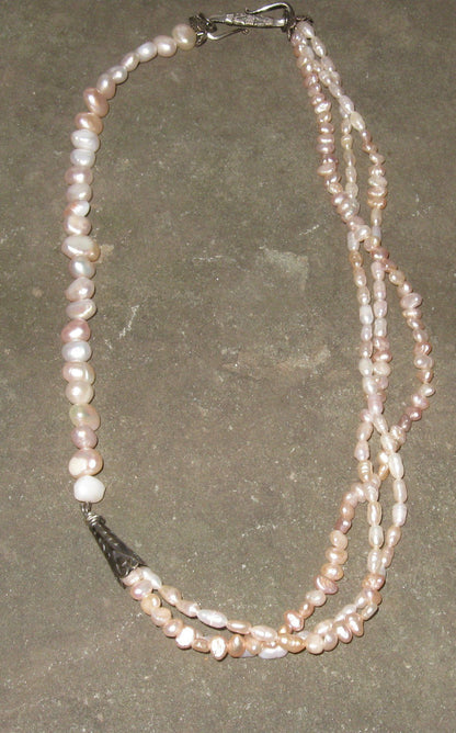 Freshwater Pearl Twist | Of Coins & Crystals