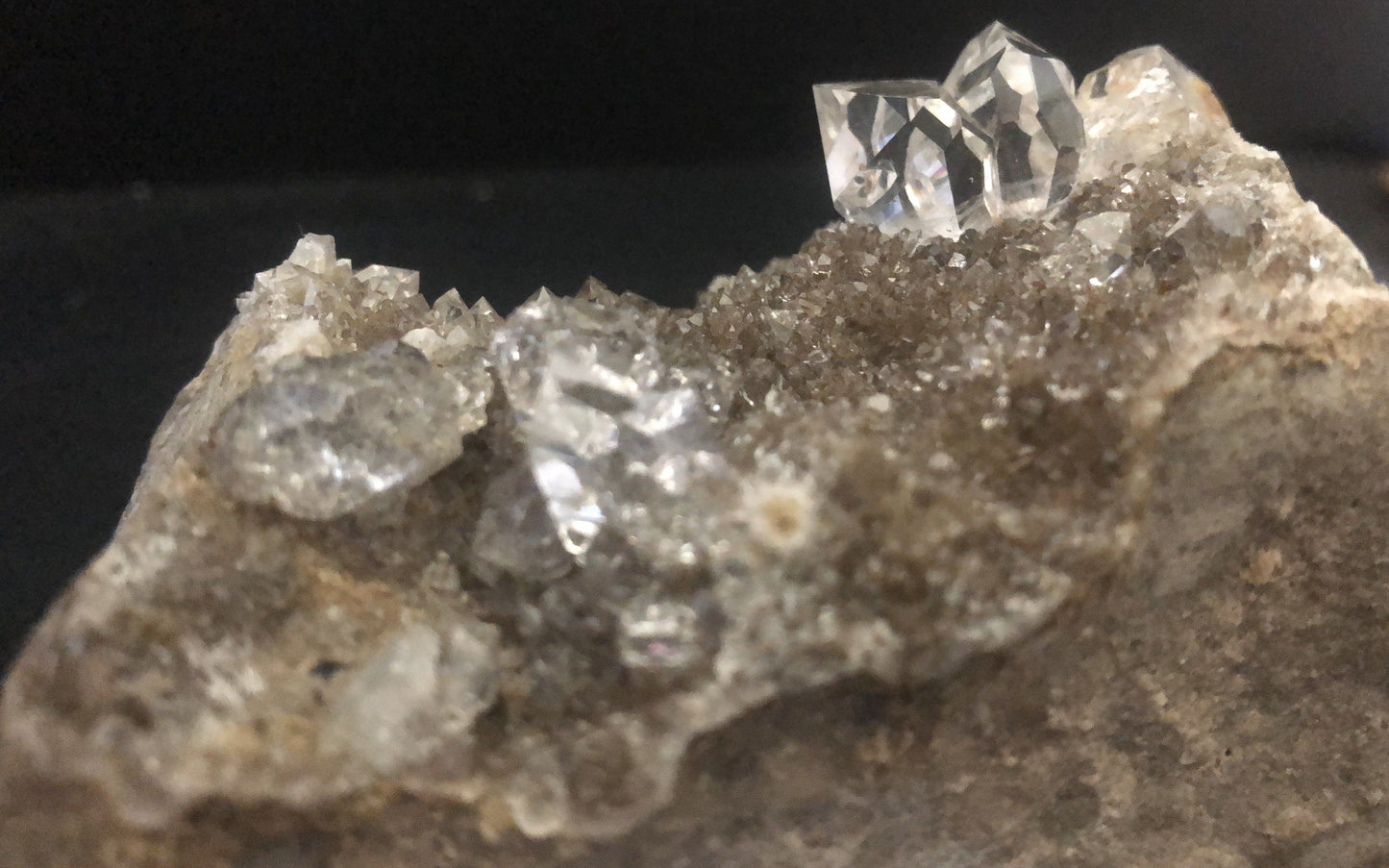 Herkimer Diamond Drusy 9204 | Of Coins & Crystals
