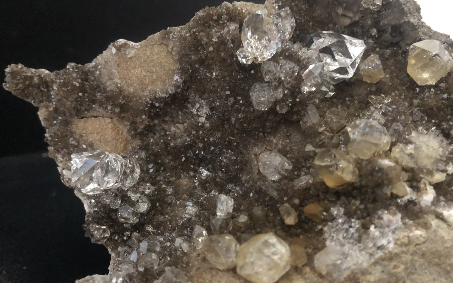 Herkimer Diamond Drusy 9208 | Of Coins & Crystals