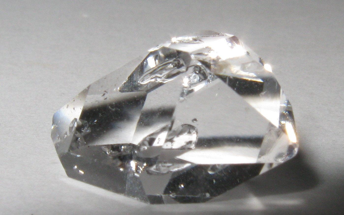 Herkimer Diamond with Bubbles! | Of Coins & Crystals