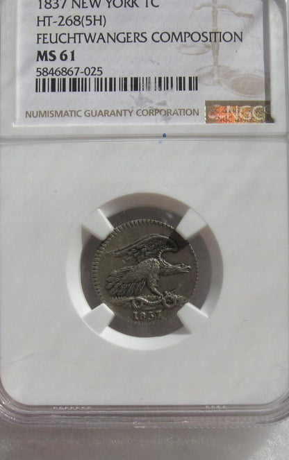 HT-268 NGC MS-61 | Of Coins & Crystals