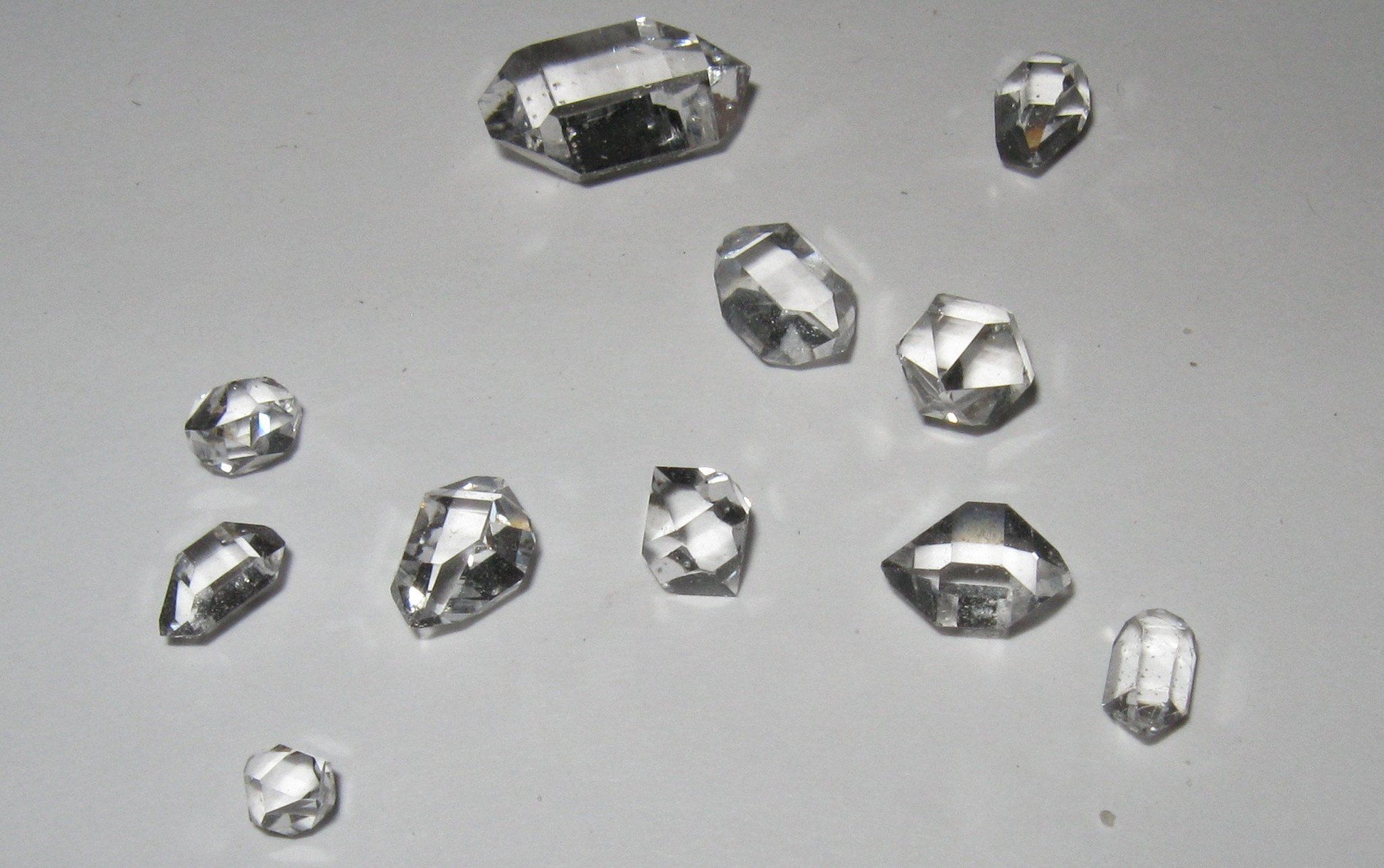 Herkimer Diamond Lot 7 AA Grade 2.8 grams | Of Coins & Crystals