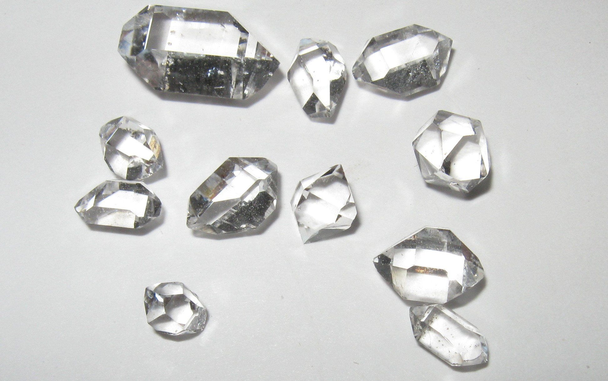 Herkimer Diamond Lot 7 AA Grade 2.8 grams | Of Coins & Crystals