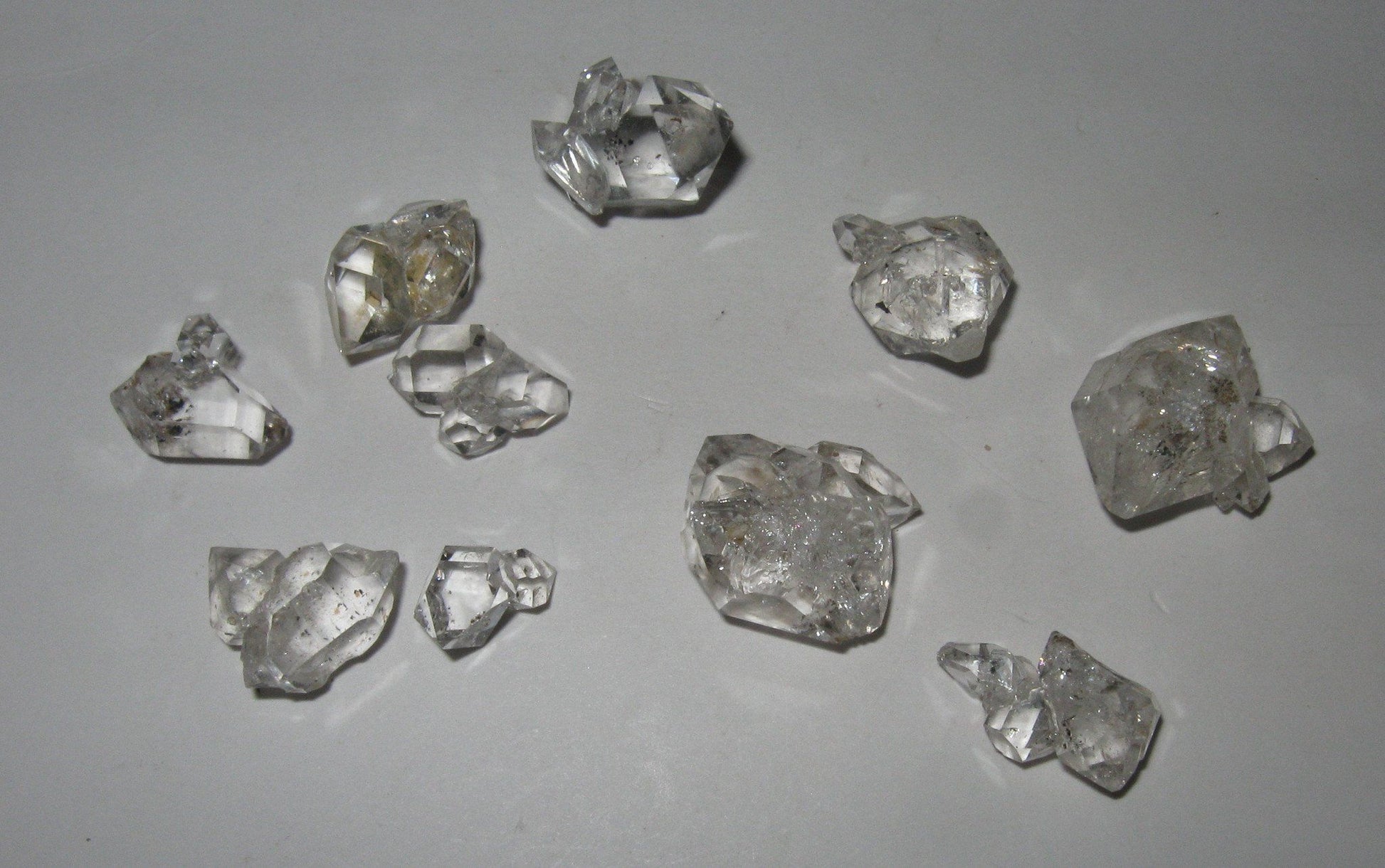 Herkimer Diamond Lot 20 - Mini Clusters | Of Coins & Crystals