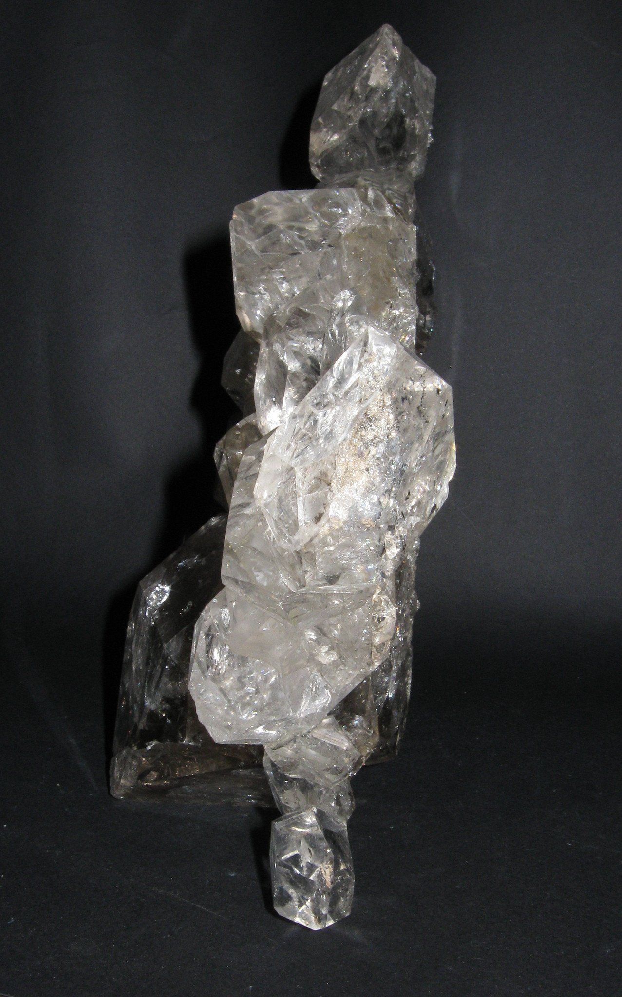 Herkimer Diamond Cluster 19 "The Candelabra" | Of Coins & Crystals