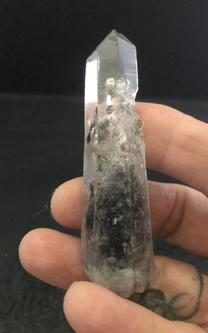 Quartz with Graphite, Sichuan, China | Of Coins & Crystals
