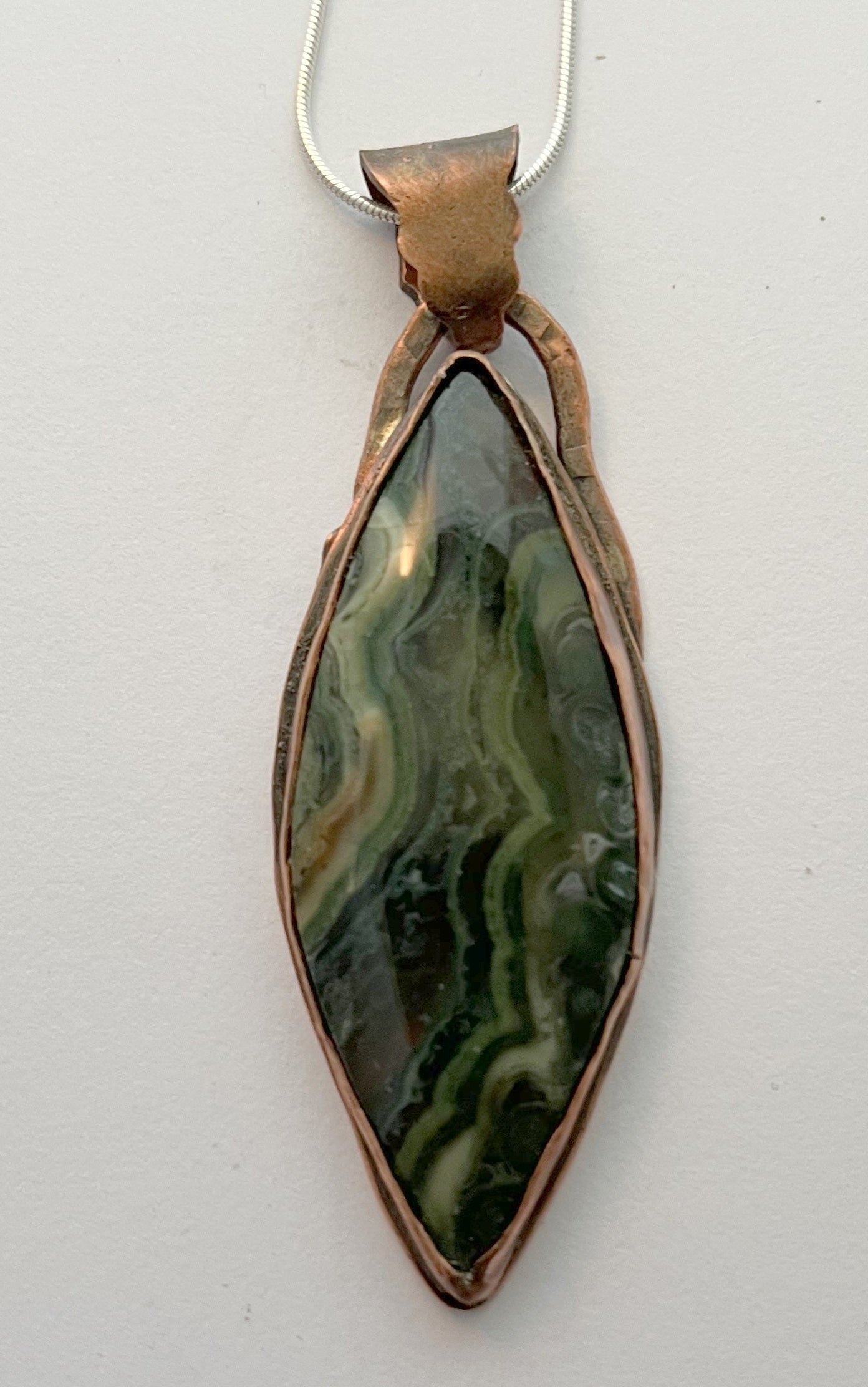 By the Light of the Moon - Orpheus Agate in Copper - Of Coins & Crystals