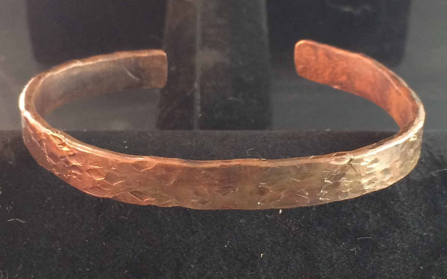 Hand Forged Copper Bracelet | Of Coins & Crystals