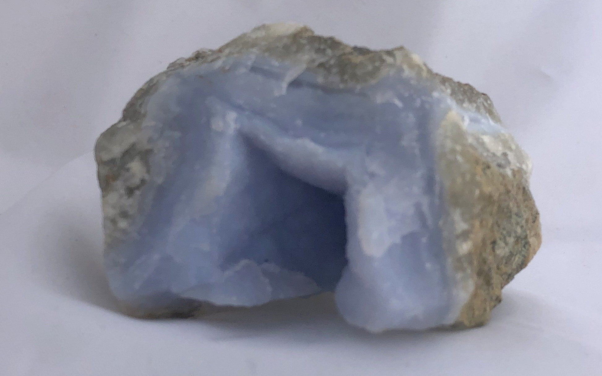 Blue Chalcedony Drusy 29  - Malawi | Of Coins & Crystals