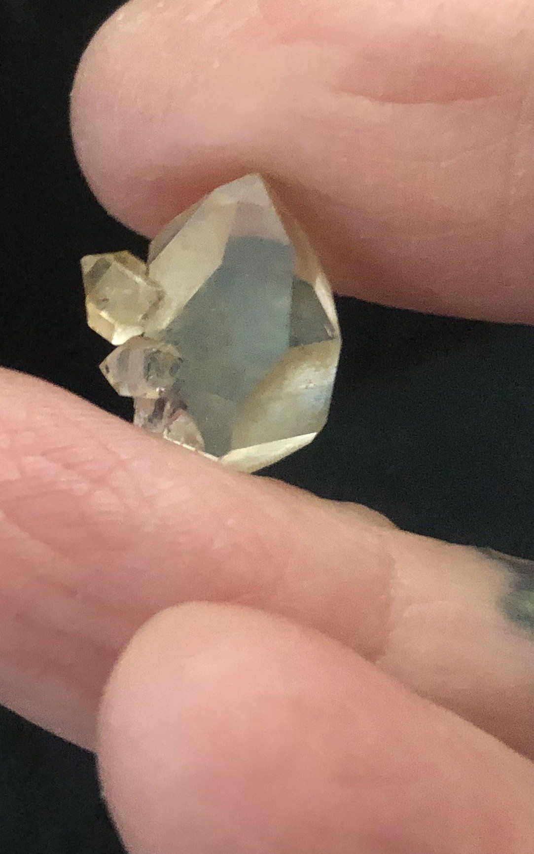 Herkimer Diamond  Mini Drusy Cluster 1107-19 | Of Coins & Crystals