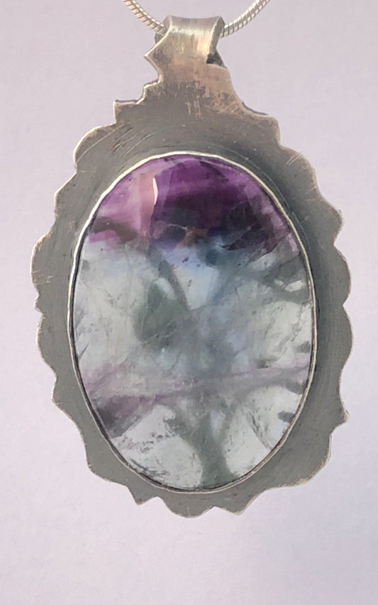 Iris - Fluorite in Sterling Silver | Of Coins & Crystals