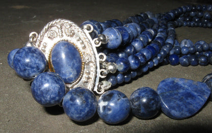Sodalite Collar | Of Coins & Crystals