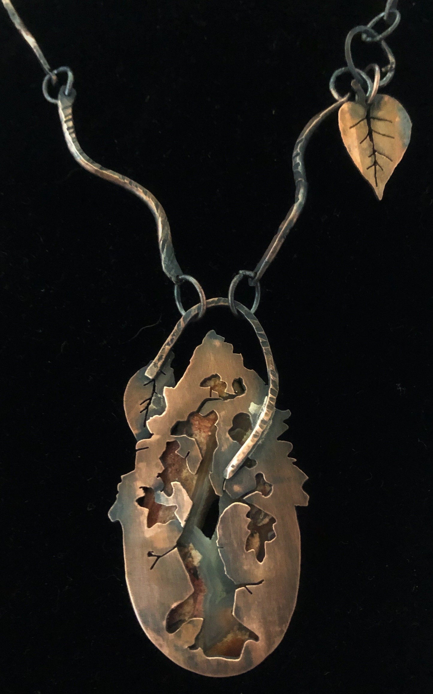 Autumn - Cold Mountain Thunder Egg in Copper | Of Coins & Crystals