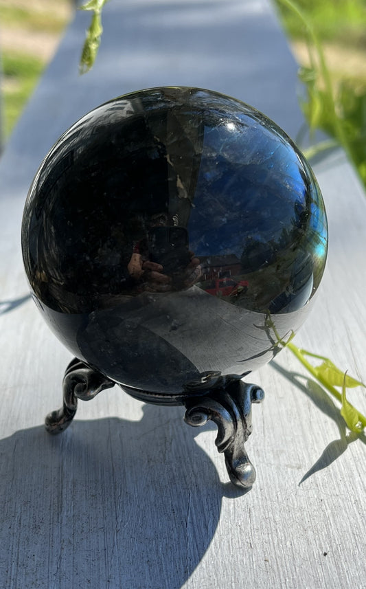 Labradorite Sphere  55 mm