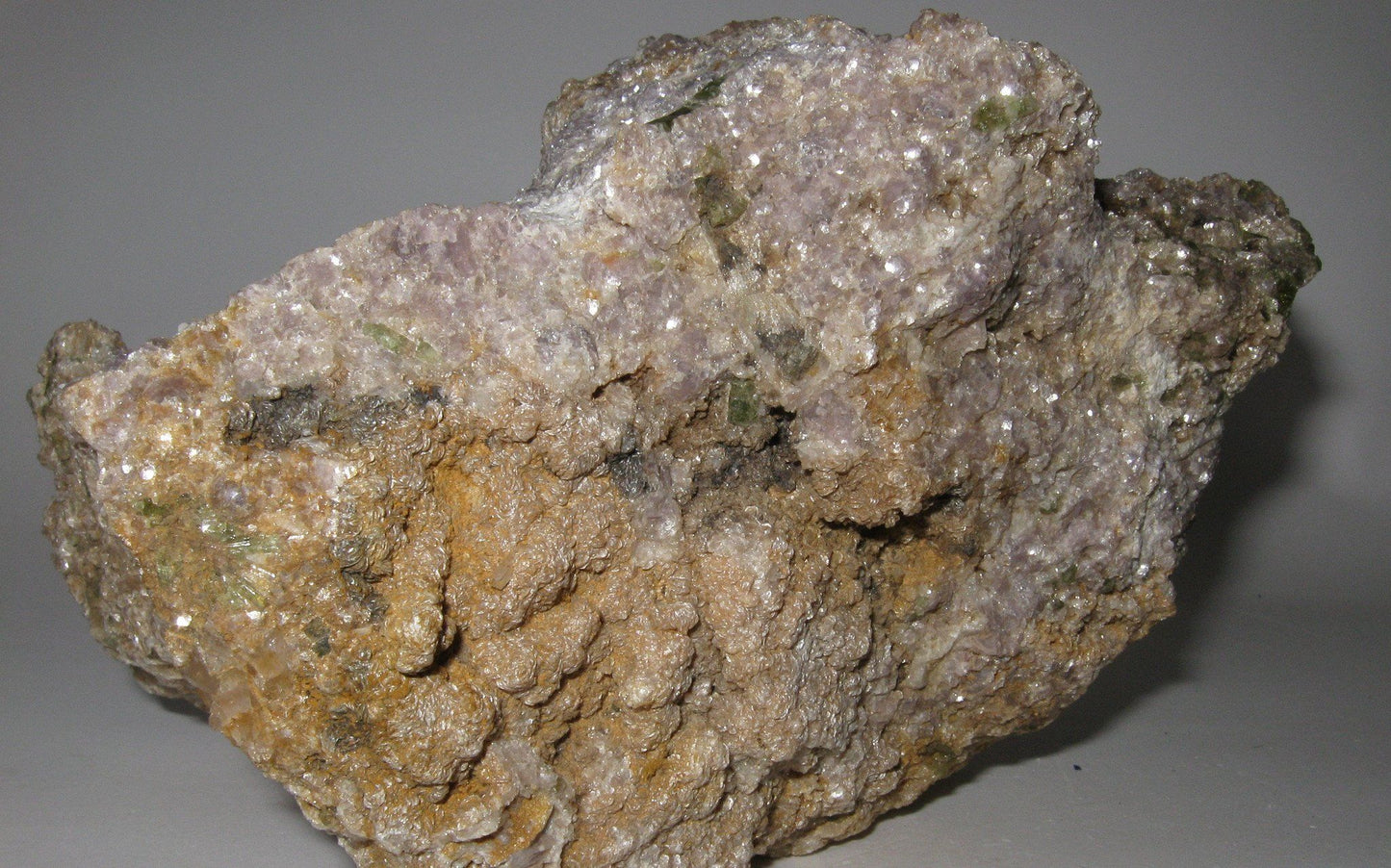 Lepidolite and Green Tourmaline | Of Coins & Crystals