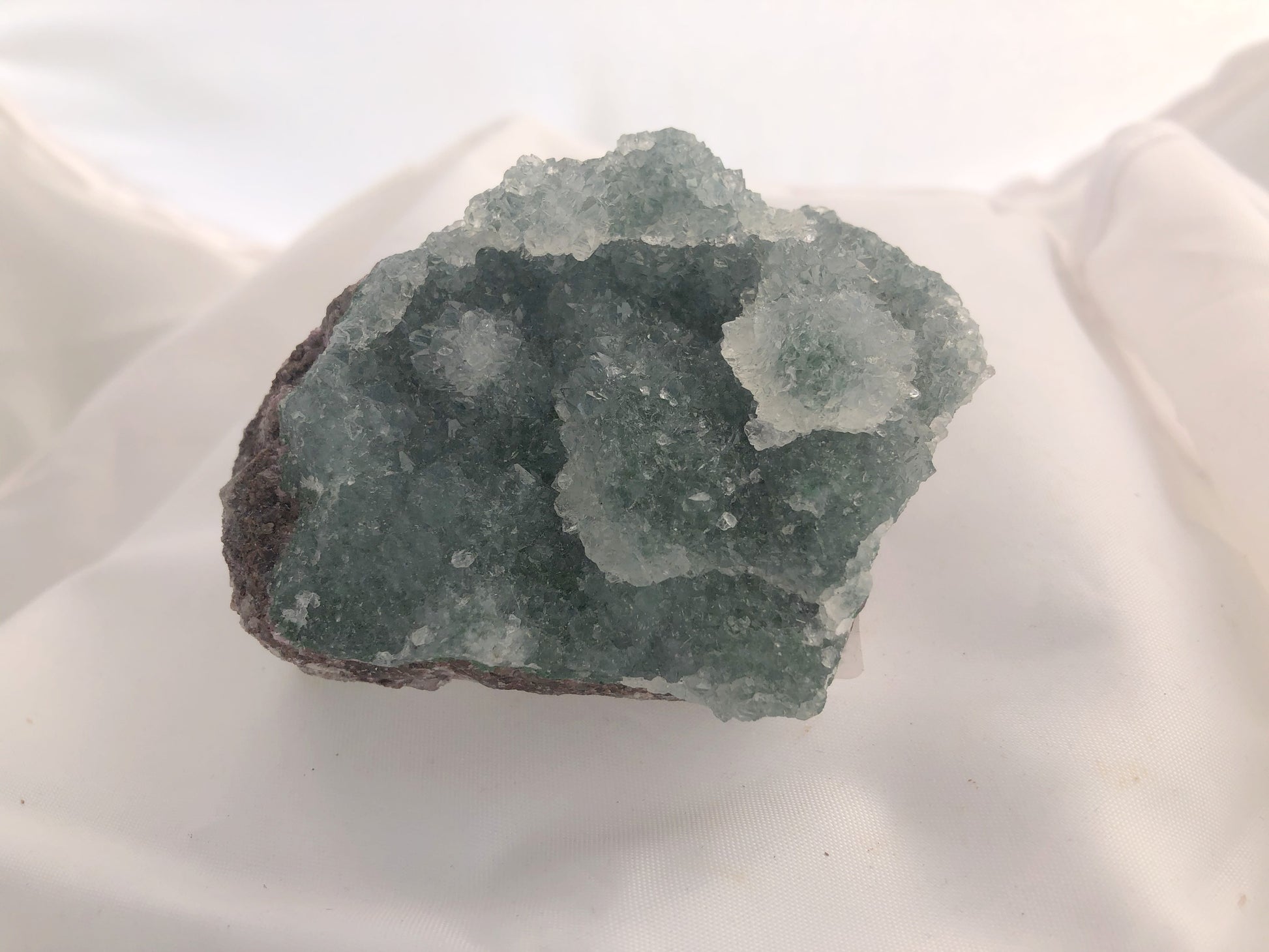 Quartz with Malachite - DR Congo | Of Coins & Crystals