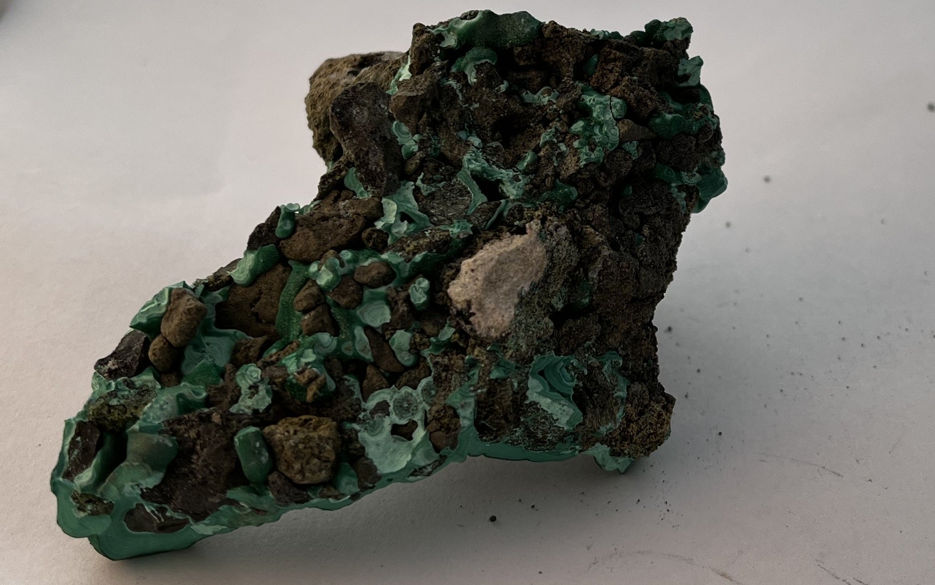 Botryoidal Malachite 17 - Congo | Of Coins & Crystals