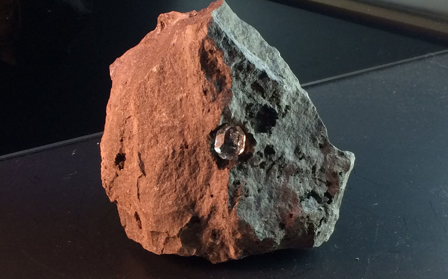 Herkimer Diamond in Limestone Matrix 94 - Middleville, NY | Of Coins & Crystals