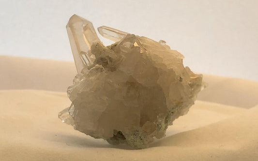 Cookeite in Quartz -  Peru | Of Coins & Crystals